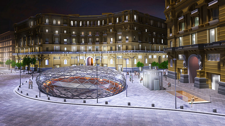 NAPLES METRO – DUOMO STATION